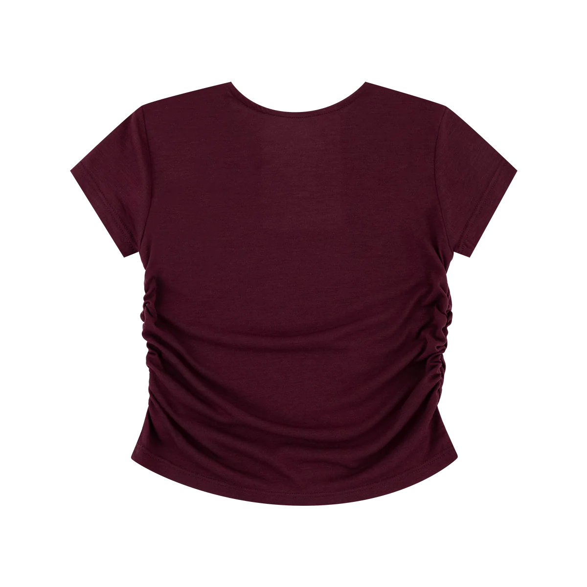 Texas A&M Colosseum Girls Ruched Tee - Maroon - Image 2