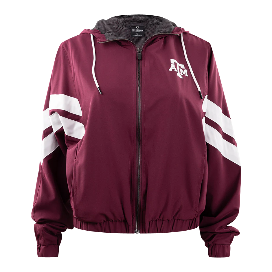 Texas A&M Colosseum Maroon Full Zip Jacket