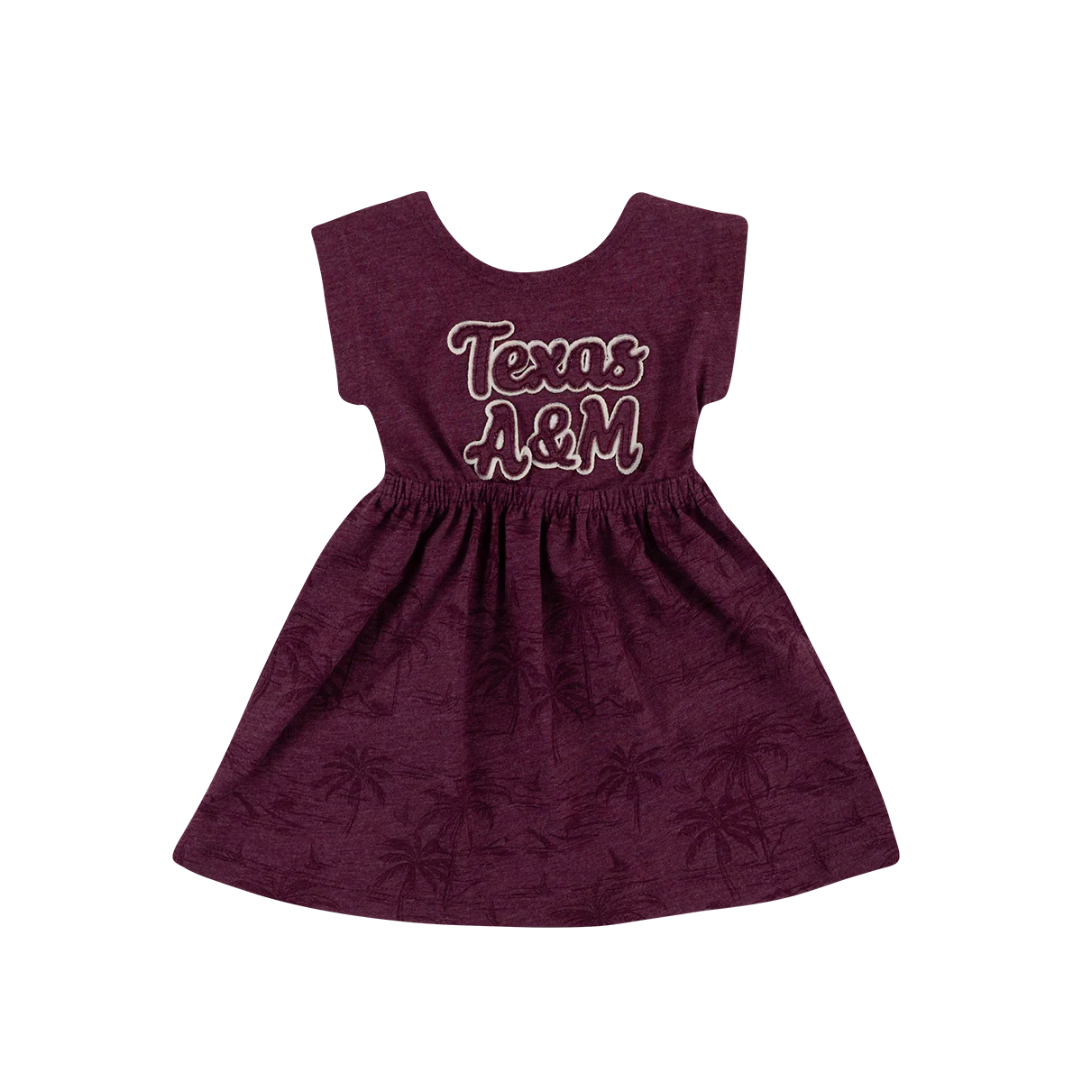 Texas A&M Colosseum Maroon Infant Tropical Dress