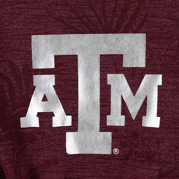 Texas A&M Colosseum Toddler Fern Tee and Short Set - Image 3