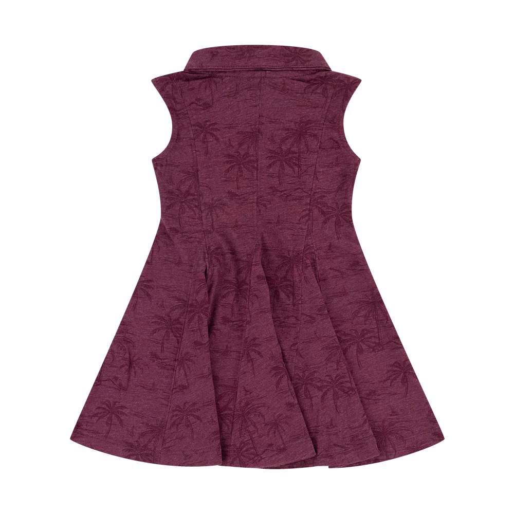 Texas A&M Colosseum Toddler Polo Dress - Maroon - Image 2