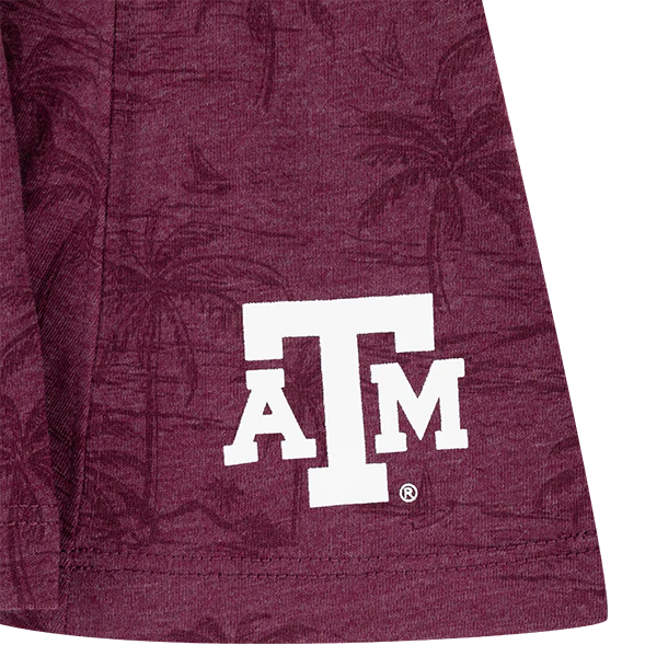Texas A&M Colosseum Toddler Polo Dress - Maroon - Image 3