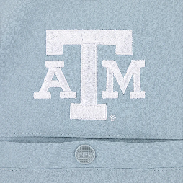 Texas A&M Columbia Crushed Blue Tamiami Shirt - Image 3