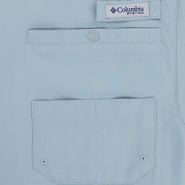 Texas A&M Columbia Crushed Blue Tamiami Shirt - Image 4