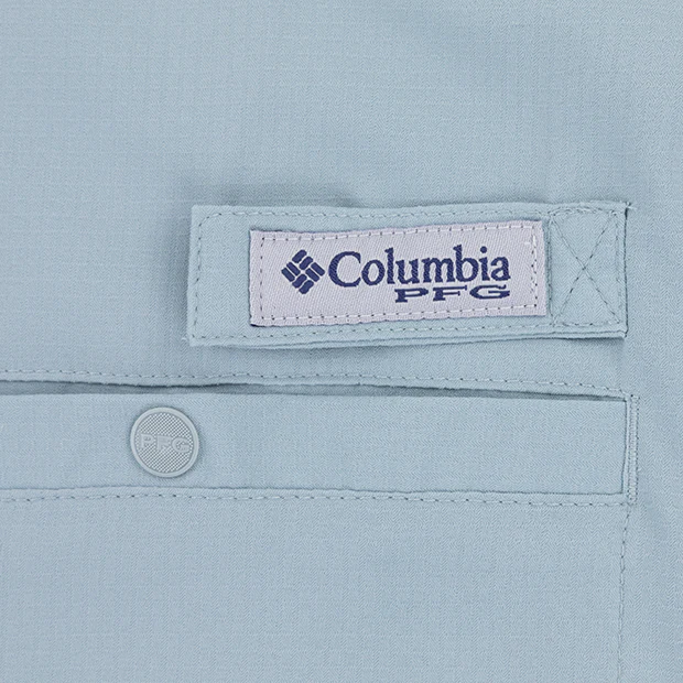 Texas A&M Columbia Crushed Blue Tamiami Shirt - Image 5