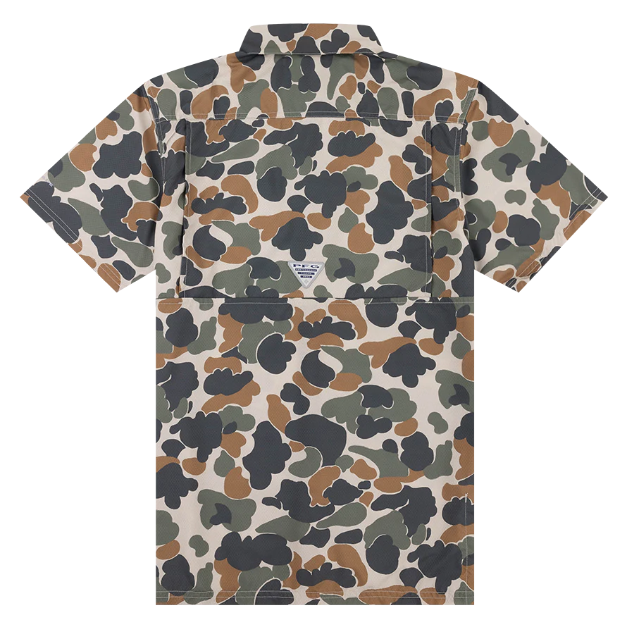 Texas A&M Columbia Men's Button Down - Camo - Image 2