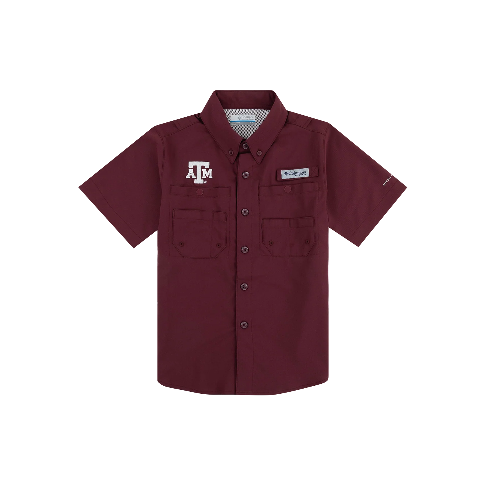 Texas A&M Columbia Youth Maroon Tamiami Shirt