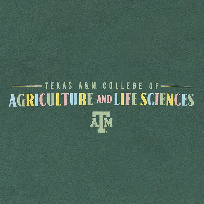 Texas A&M Comfort Colors Agriculture and Life Sciences T-Shirt - Green - Image 4