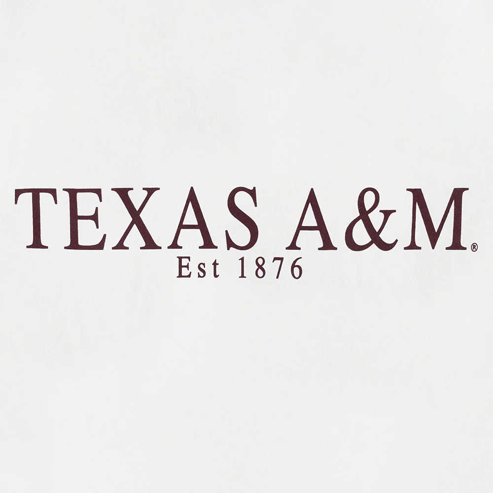 Texas A&M Comfort Colors Beach Getaway T-Shirt - White - Image 4