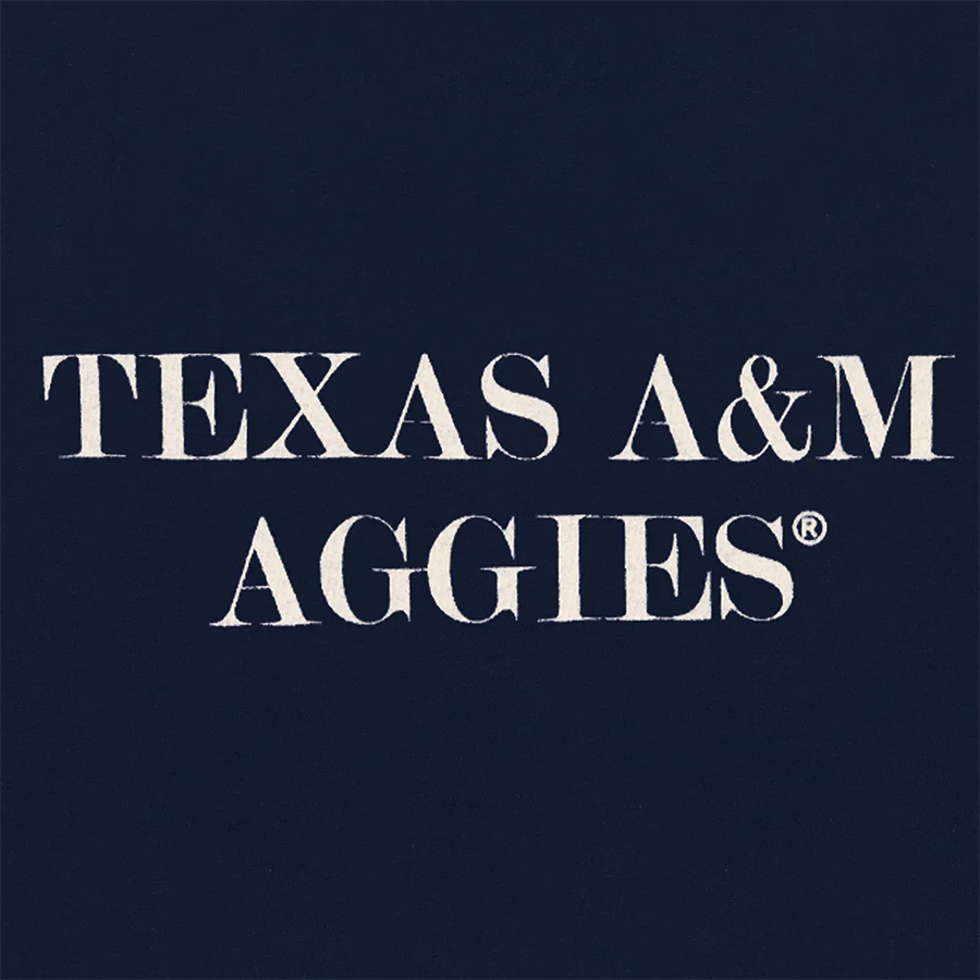 Texas A&M Comfort Colors Texas Bluebonnets T-Shirt - Navy - Image 4