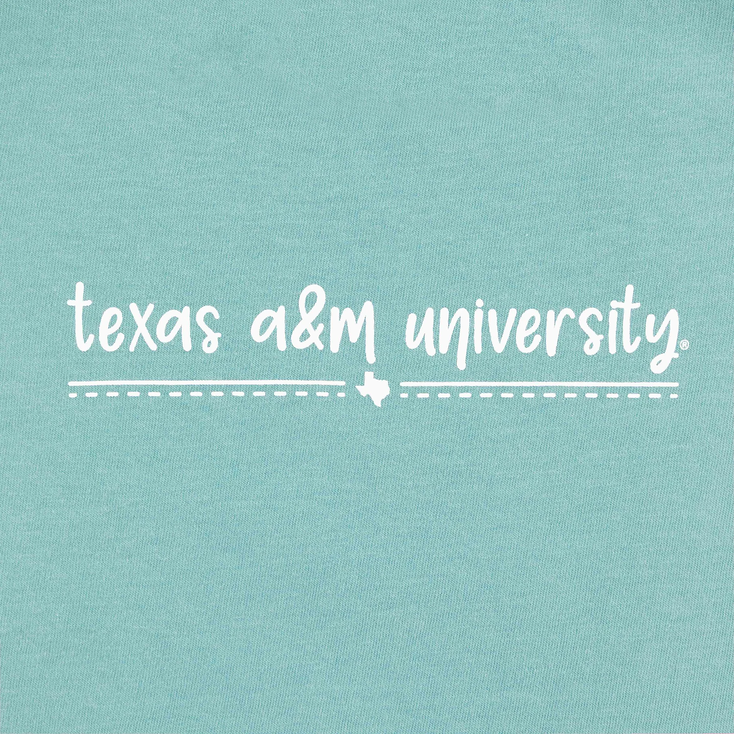 Texas A&M Comfort Colors Youth Puppy Paws T-Shirt - Green - Image 3