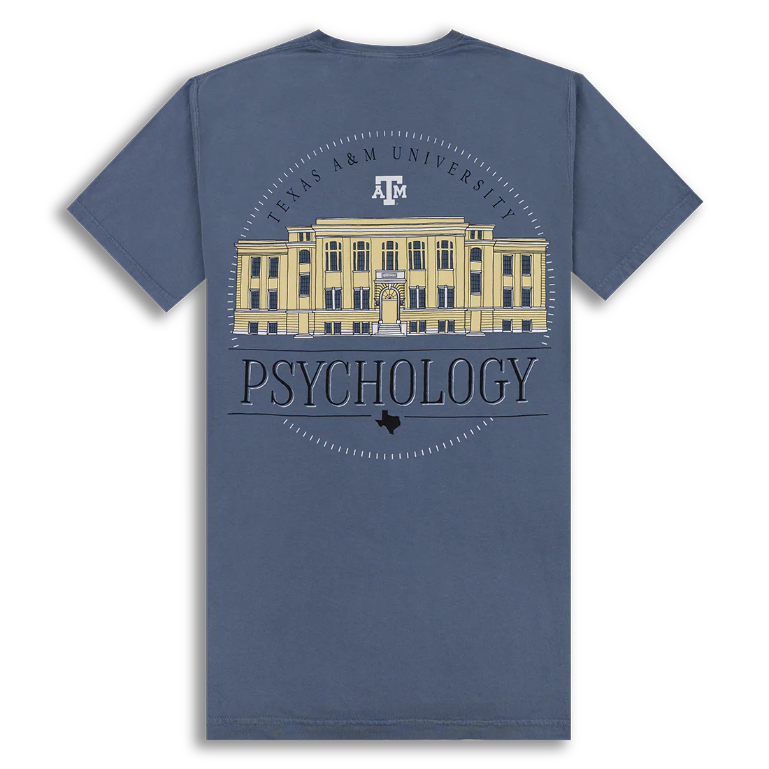 Texas A&M Comfort Wash School of Psychology T-Shirt