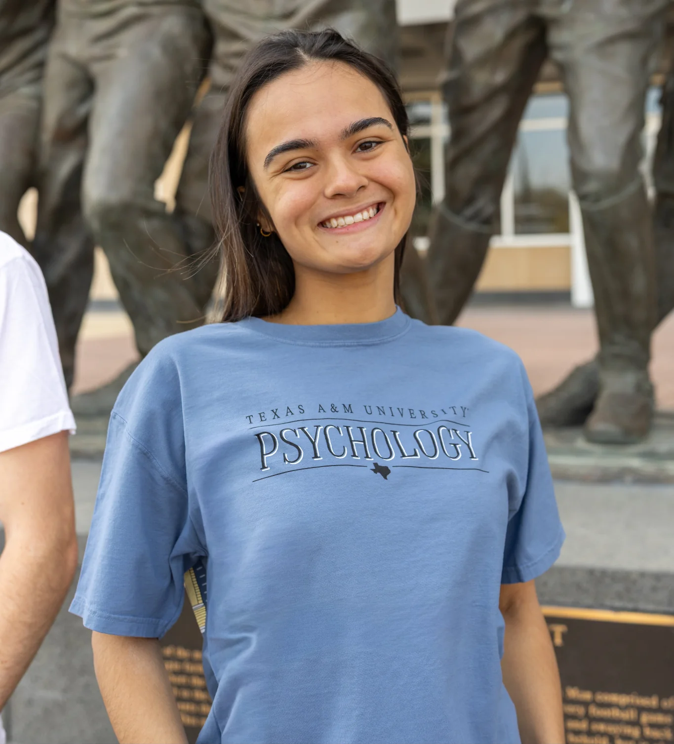 Texas A&M Comfort Wash School of Psychology T-Shirt - Image 2