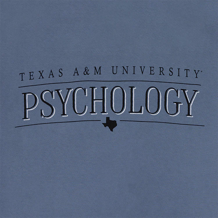 Texas A&M Comfort Wash School of Psychology T-Shirt - Image 4