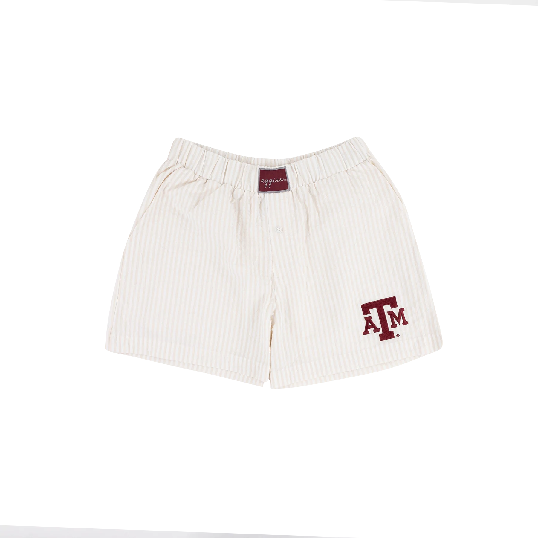 Texas A&M Concepts Copeland Top and Short Set - Beige - Image 5