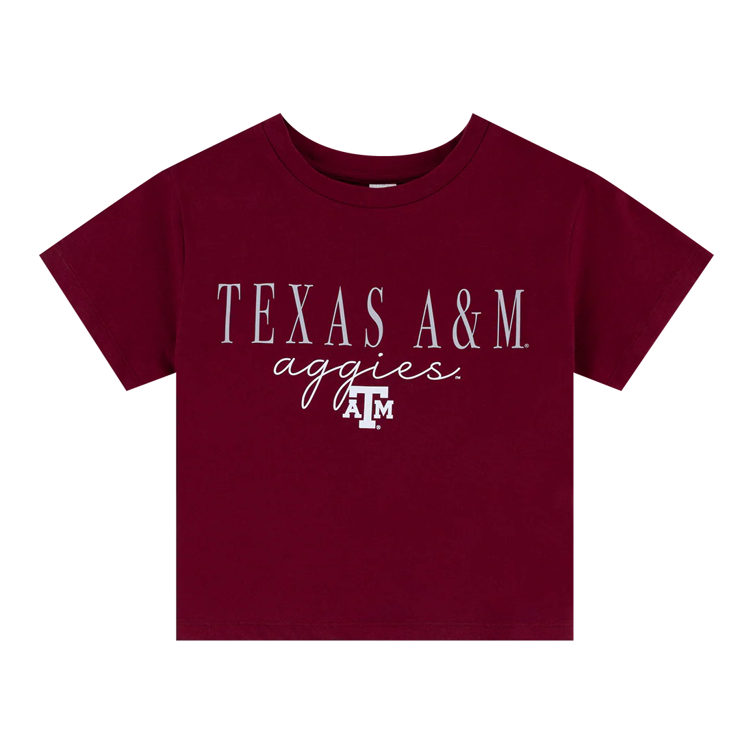 Texas A&M Concepts Sport Short Sleeve Top and Short Set - Maroon