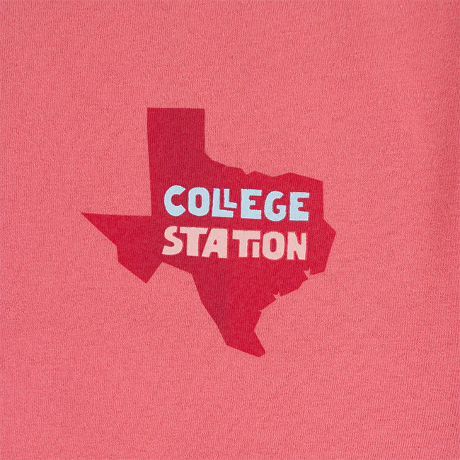 Texas A&M Coral Craze Chigaroogarem T-Shirt - Pink - Image 4