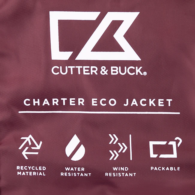 Cutter & Buck Mens Charter Eco Recycled Full Zip Jacket - Image 7