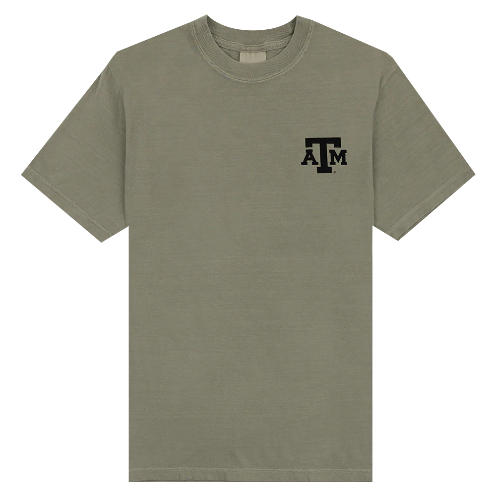 Texas A&M Dog Holding A&M Pennant T-Shirt - Image 2