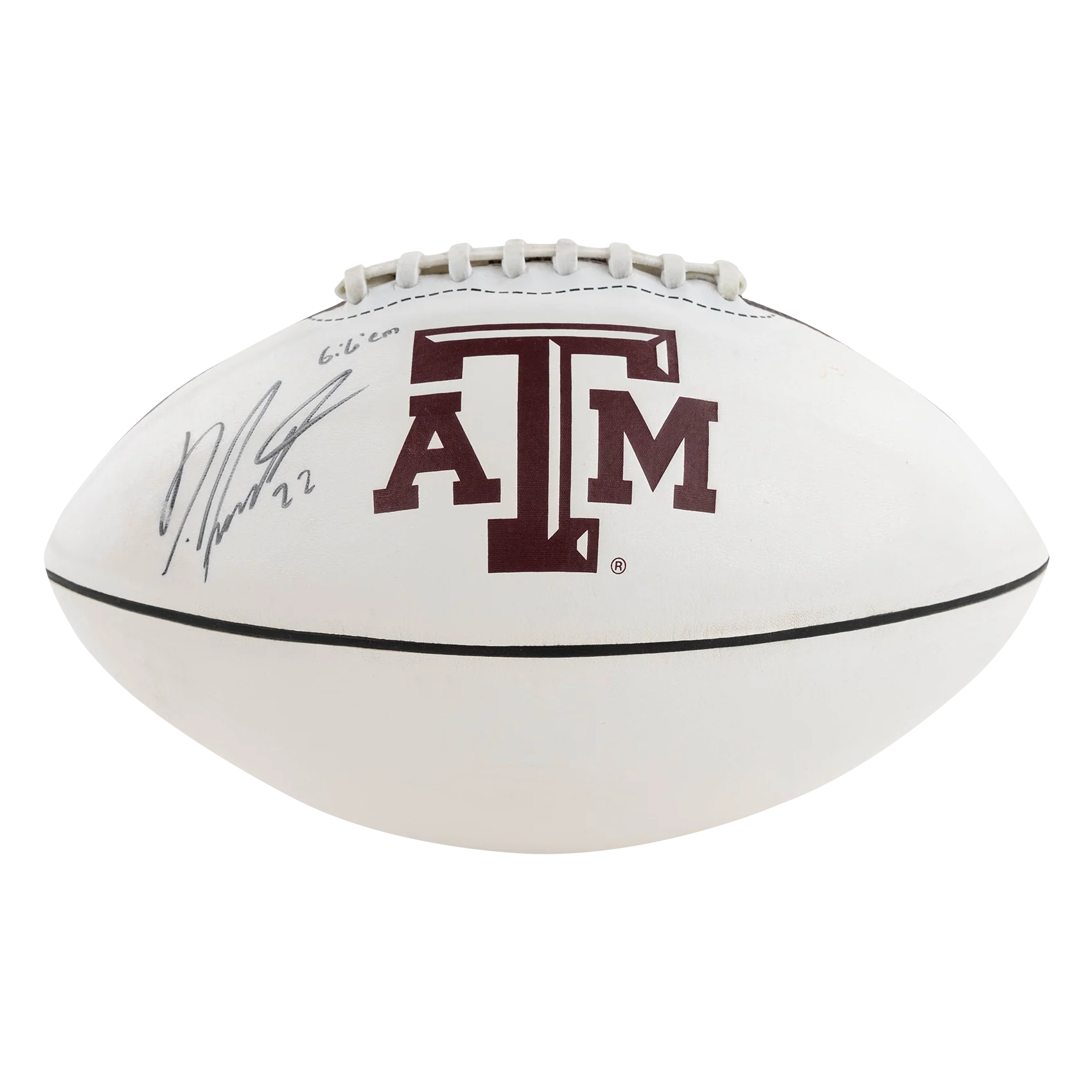 Texas A&M Dustin Harris Signed Football - Image 2