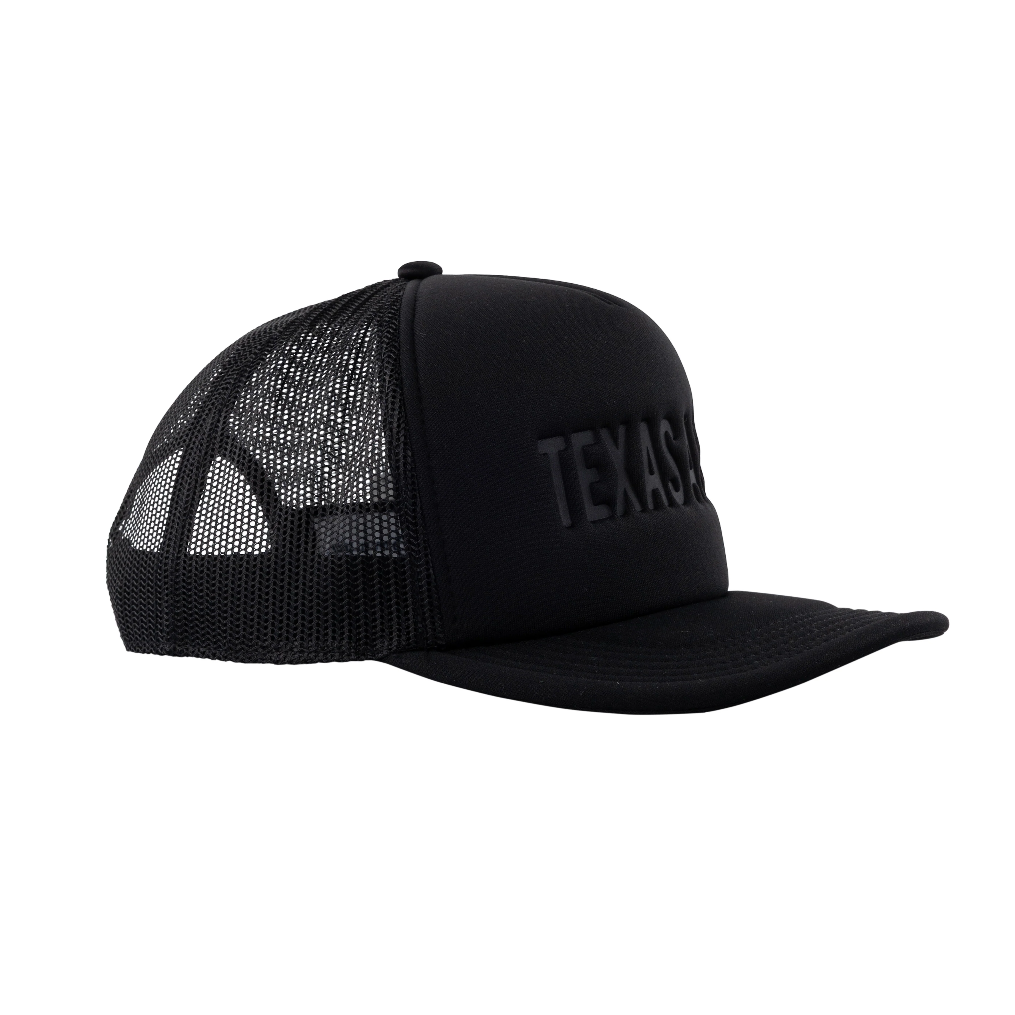 Texas A&M Embossed Black on Black Hat - Image 28