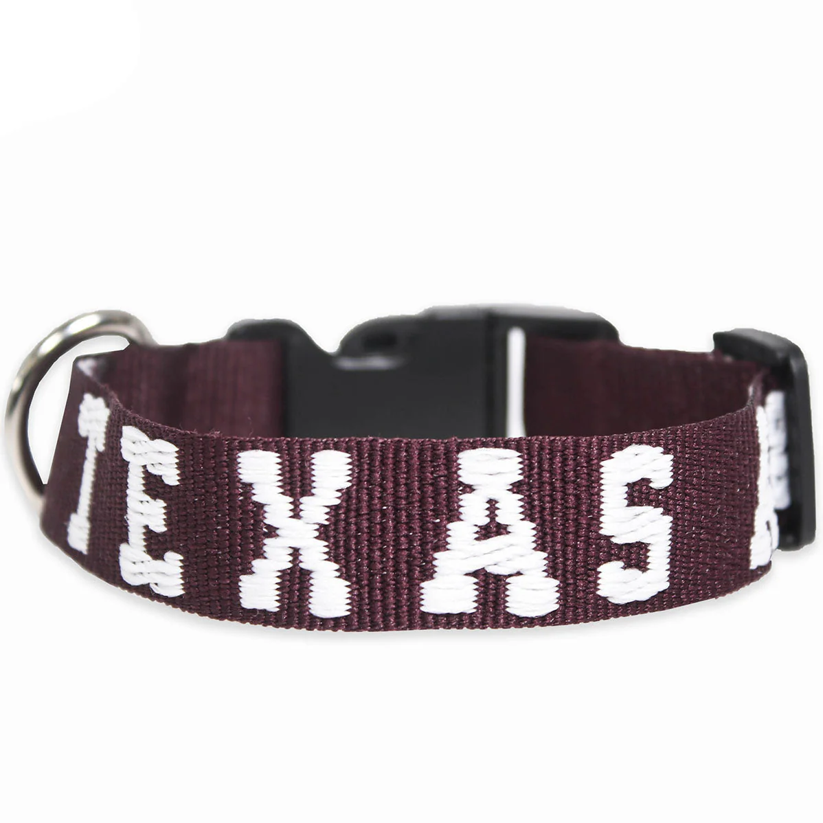 Texas A&M Embroidered Dog Collar