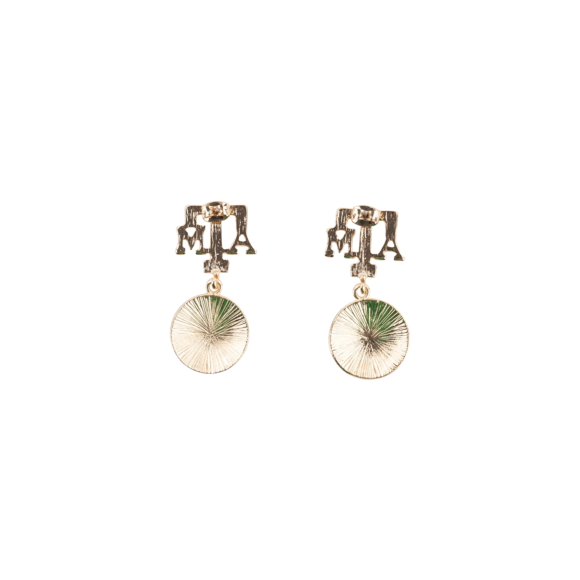 Texas A&M Emerson Street Dangle Baseball Earrings - Image 3
