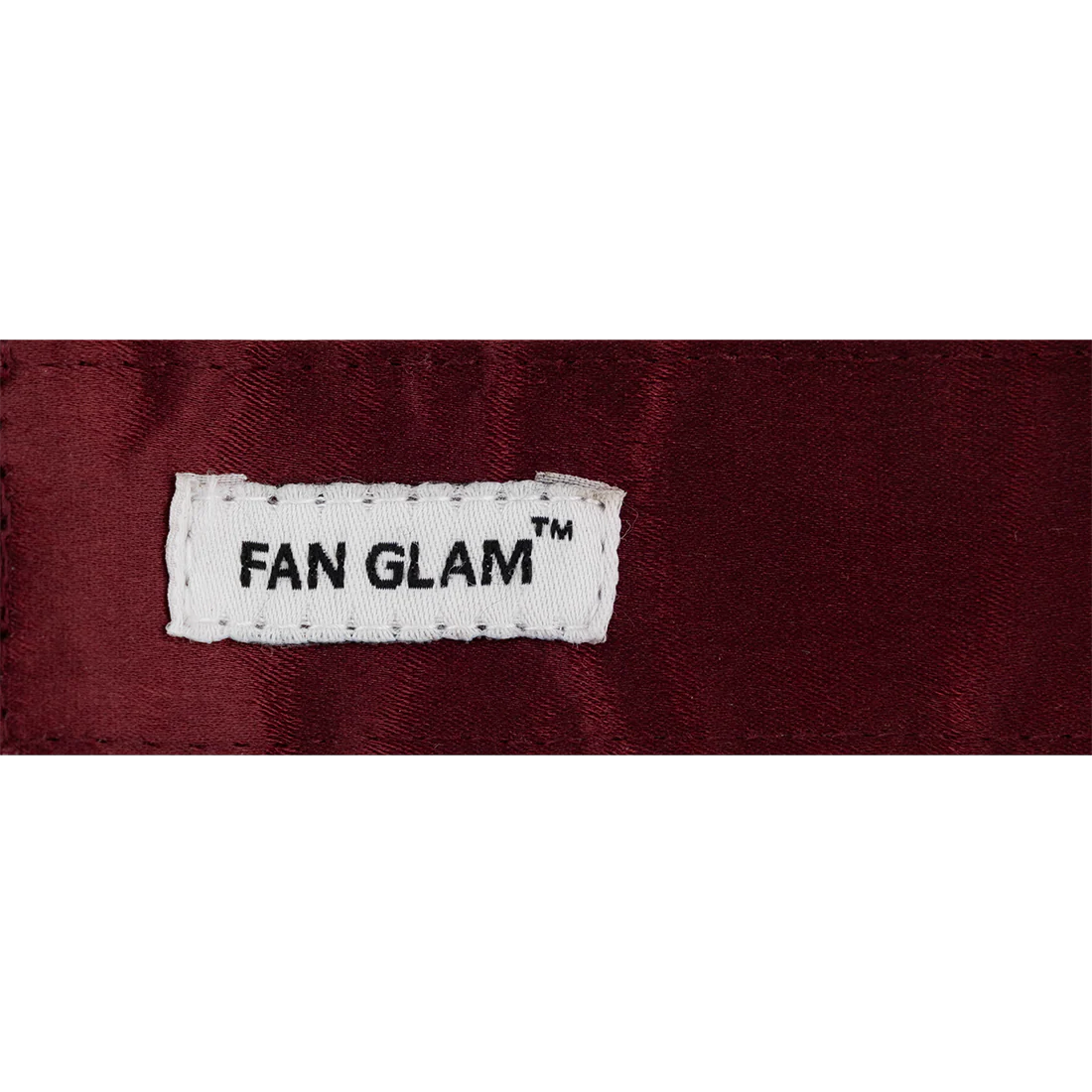 Texas A&M Fan Glam Star Skinny Beaded Purse Strap - Maroon - Image 6
