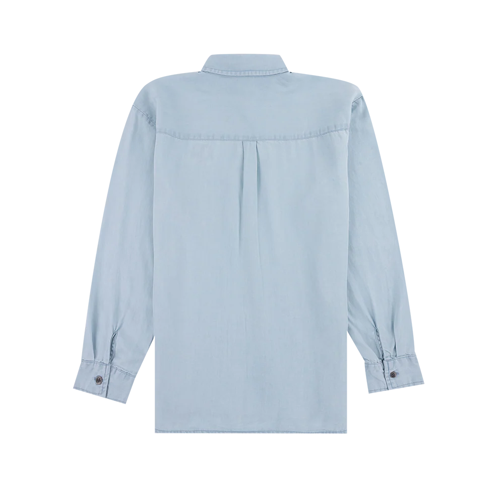 Texas A&M Flag & Anthem Button Down Shirt - Blue - Image 2