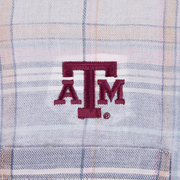Texas A&M Flag & Anthem Marina Double Pocket Vintage Woven Shirt - Image 5