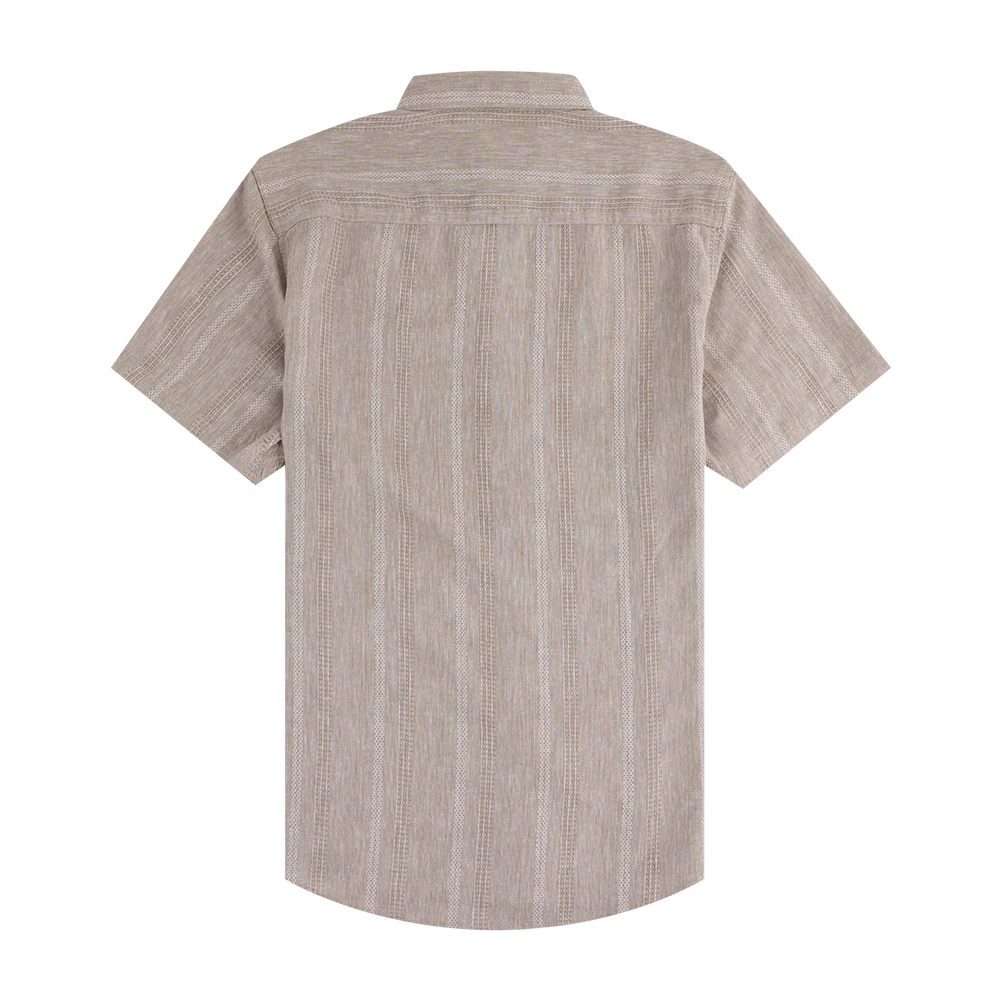 Texas A&M Flag & Anthem Oceanside Linen Shirt - Beige - Image 4