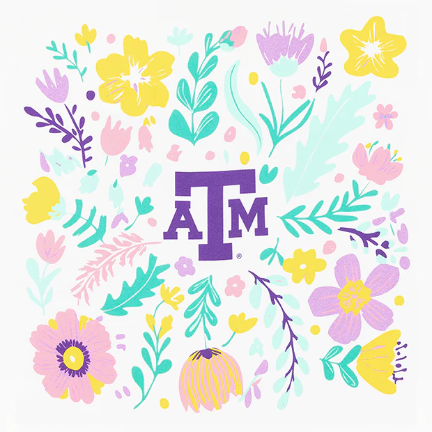 Texas A&M Floral College Station T-Shirt - Image 4
