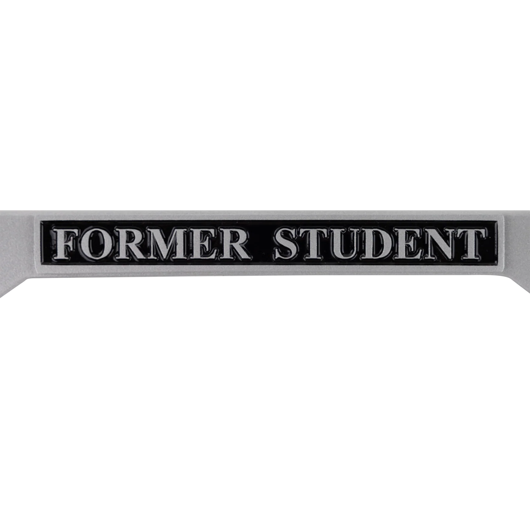 Texas A&M Former Student License Silver Plate Frame - Image 2