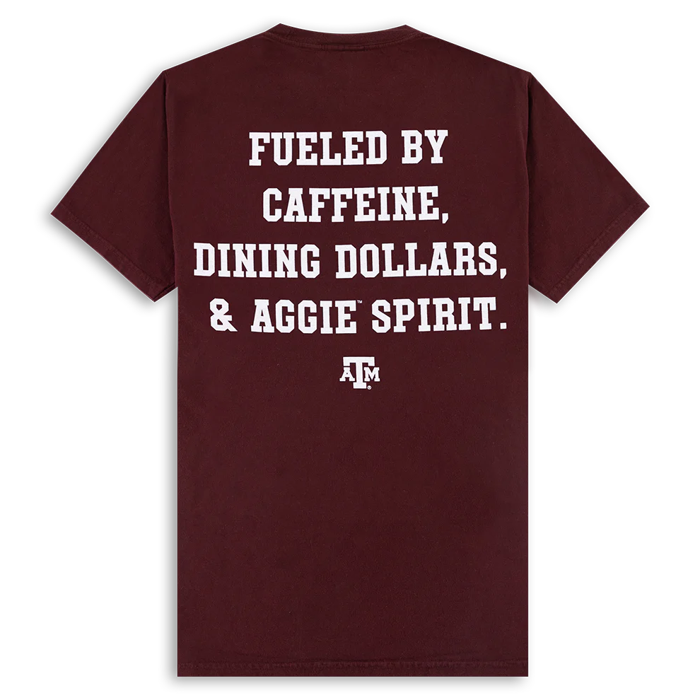 Texas A&M Fueled by Caffeine T-Shirt