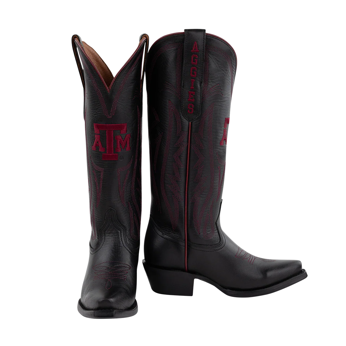 Texas A&M Gameday Boots Tall Black Boot