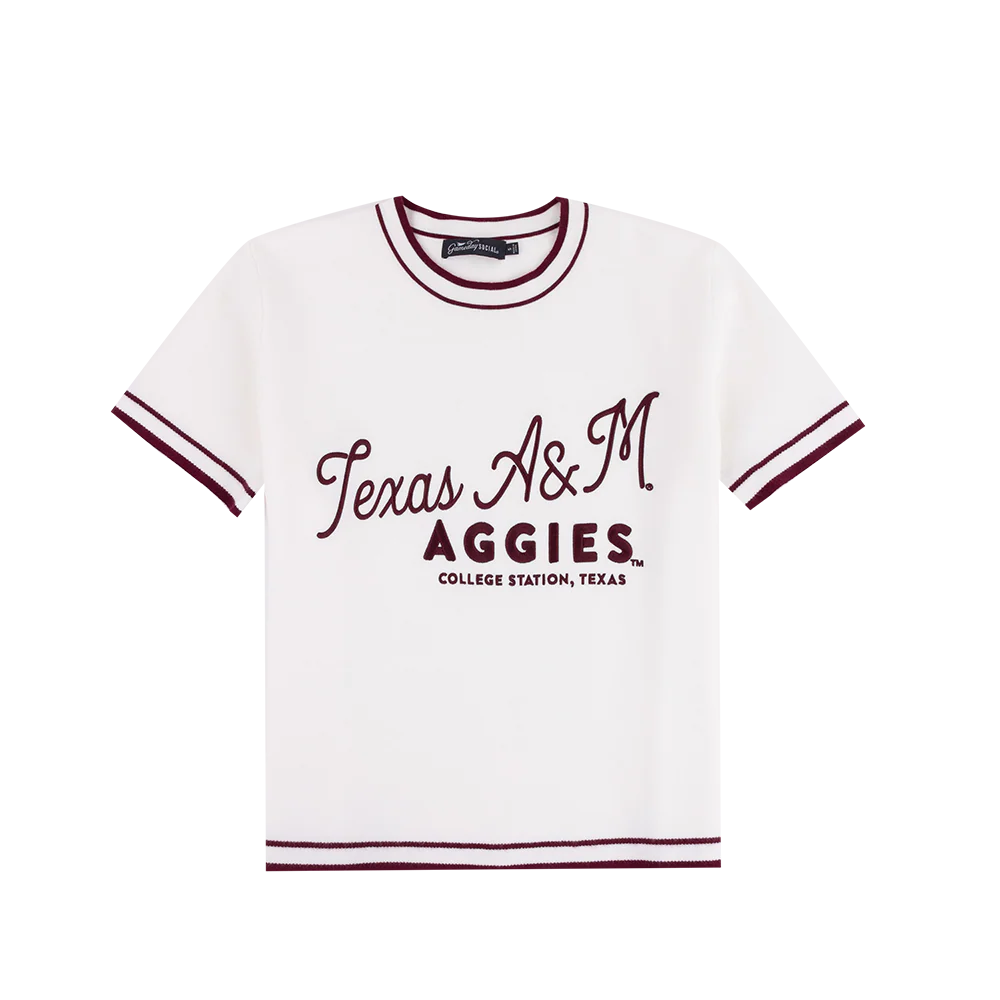 Texas A&M Gameday Social Classic Sweater - White