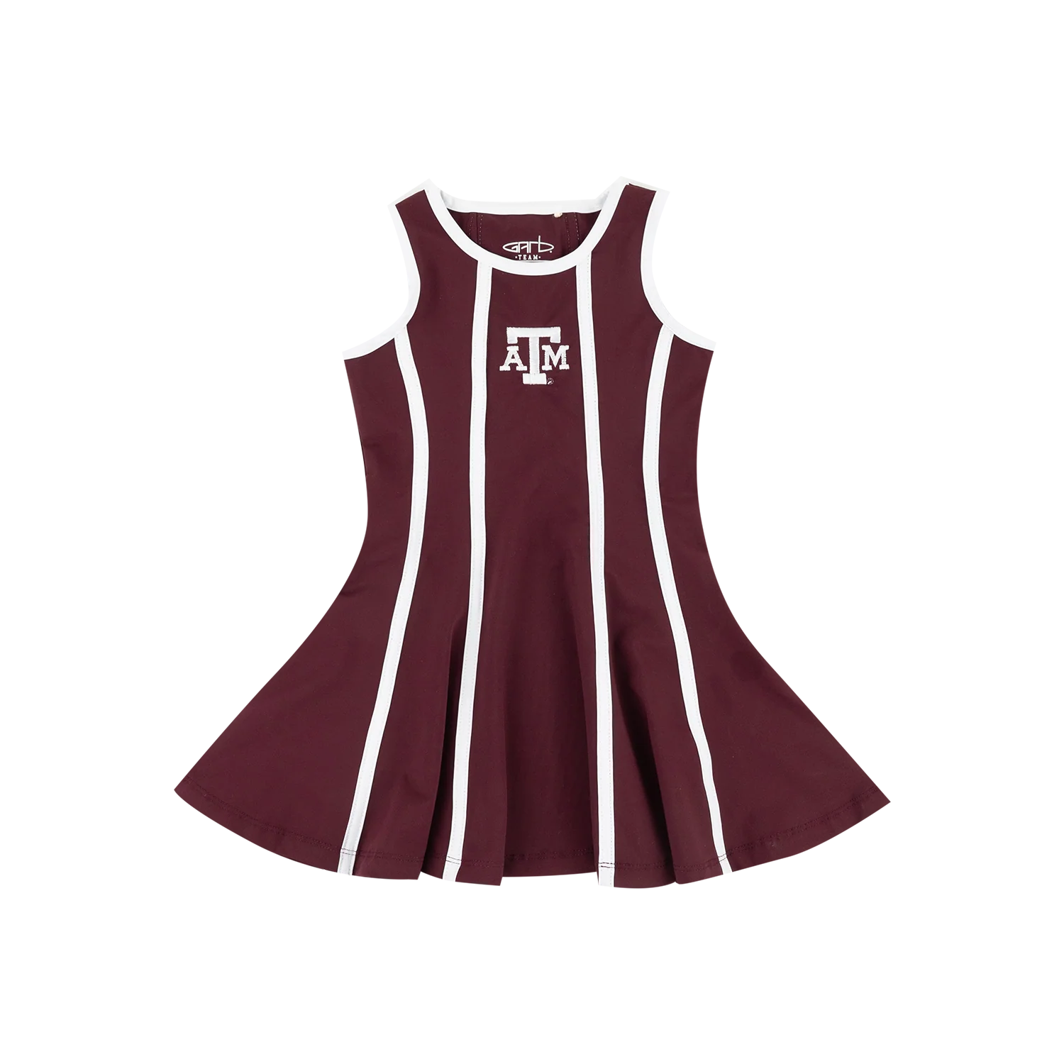 Texas A&M Garb Toddler Tennis Dress - Maroon