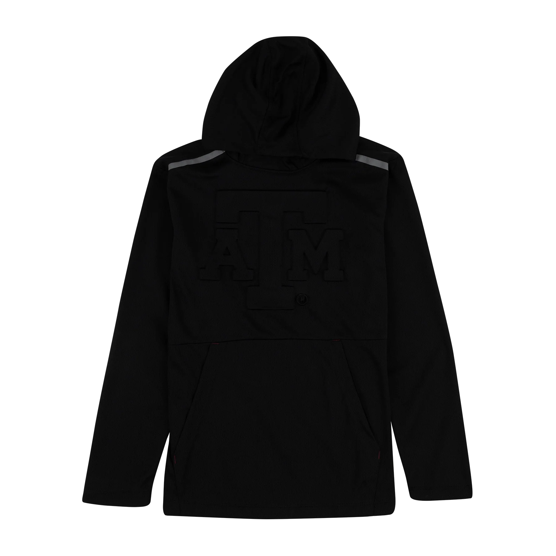Texas A&M Gen 2 Youth Black Embossed Pull Over Hoodie