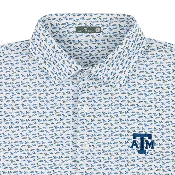 Texas A&M GenTeal Soaring Silouettes Polo - Image 2