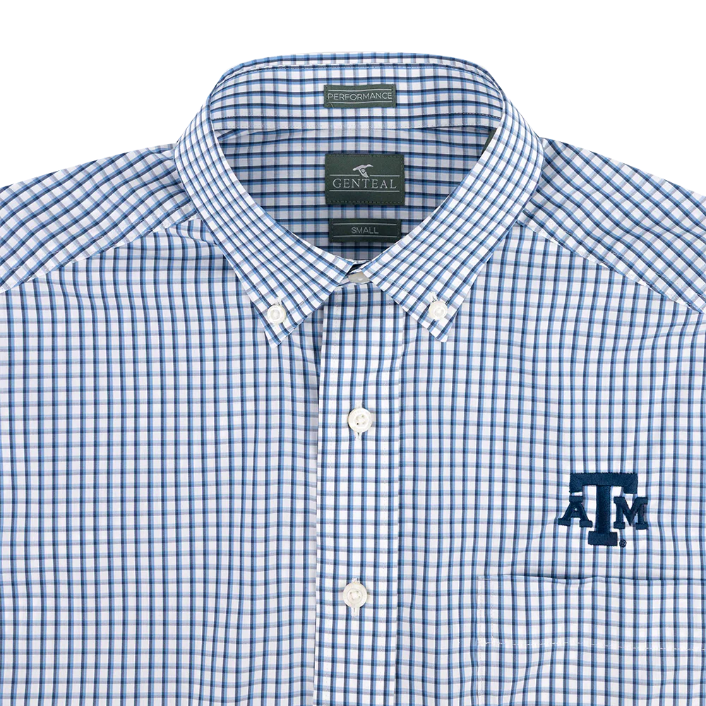 Texas A&M GenTeal Earles Button Down LS Shirt - Navy - Image 2