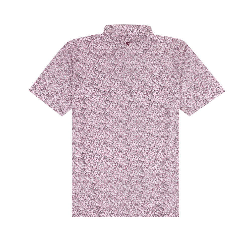 Texas A&M GenTeal Fastball Polo - Maroon - Image 2