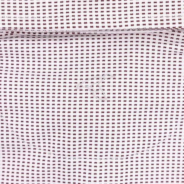 Texas A&M GenTeal Jacquard Pattern Polo - Maroon - Image 5