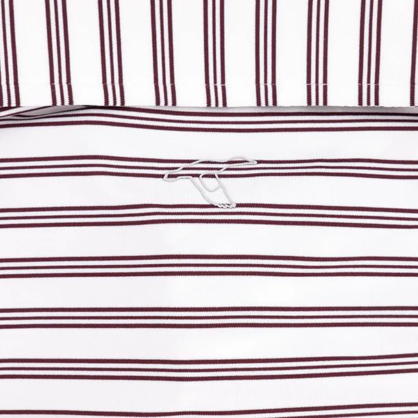 Texas A&M GenTeal Rush Striped Polo - Maroon - Image 5