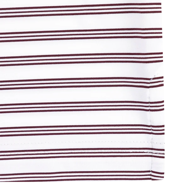 Texas A&M GenTeal Rush Striped Polo - Maroon - Image 6