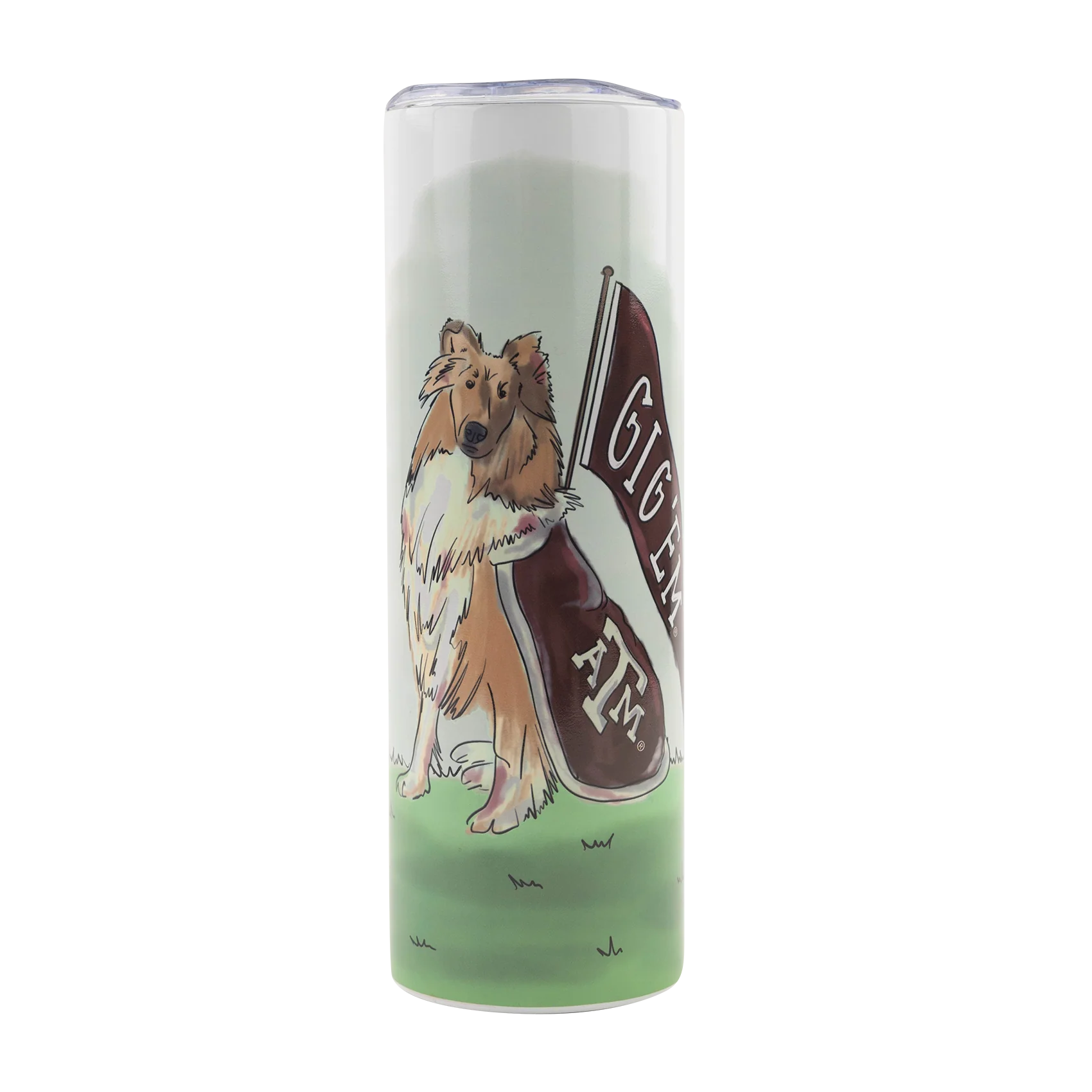 Texas A&M Gig 'Em Aggies Mascot Tumbler