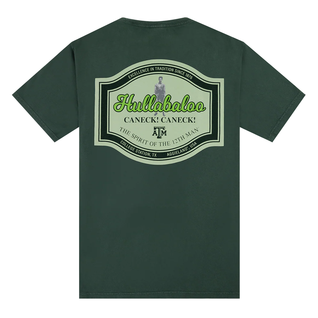 Texas A&M Hanes Hullabaloo Canek T-Shirt - Green