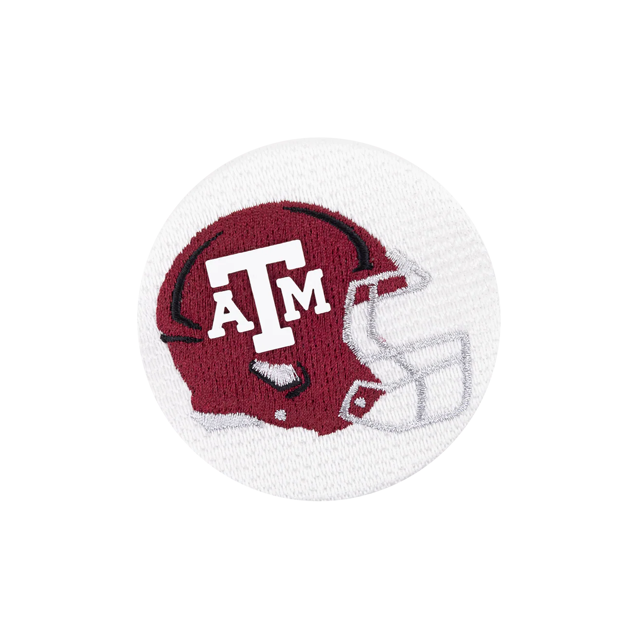 Texas A&M Helmet Embroidered Magnetic Button - Image 2