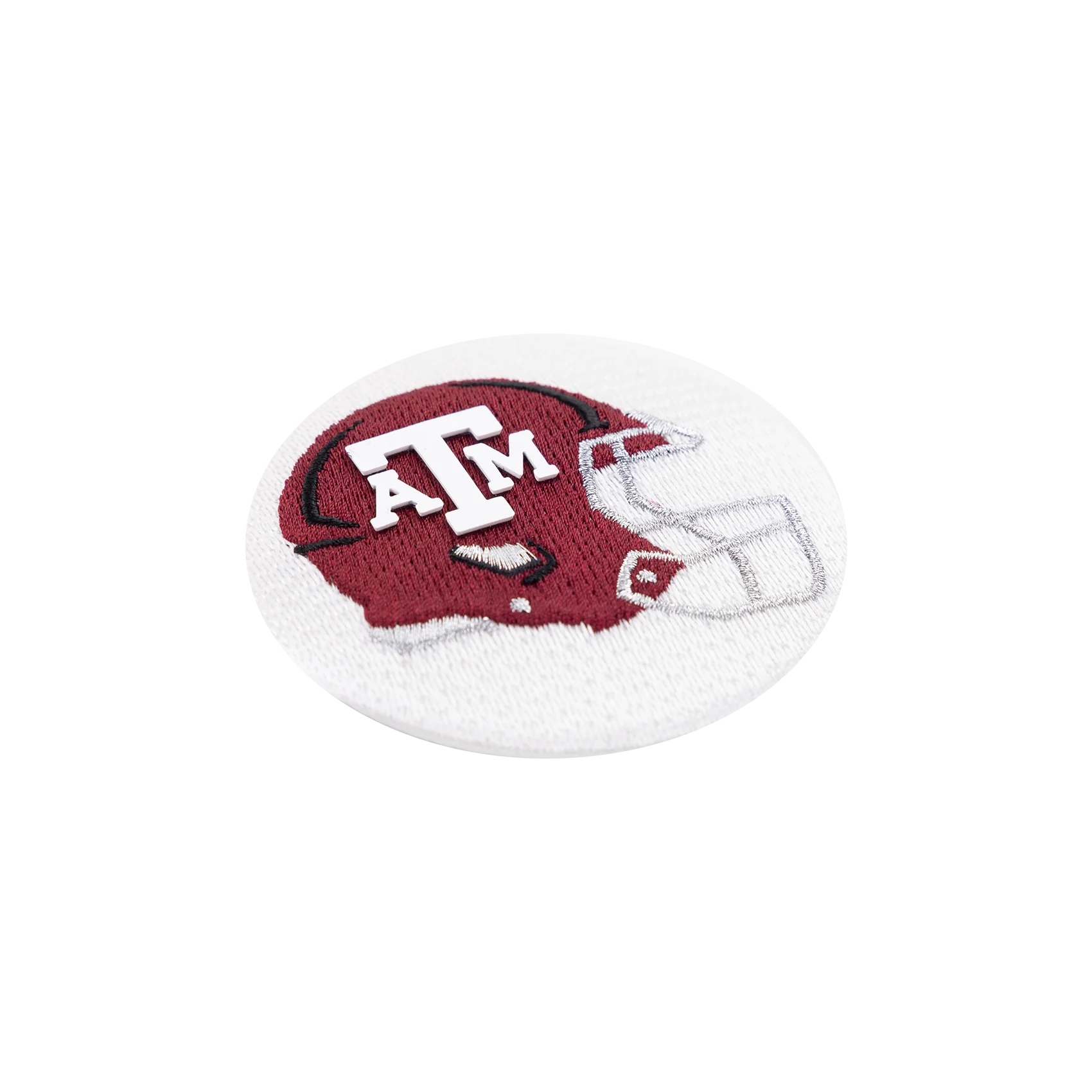 Texas A&M Helmet Embroidered Magnetic Button - Image 3