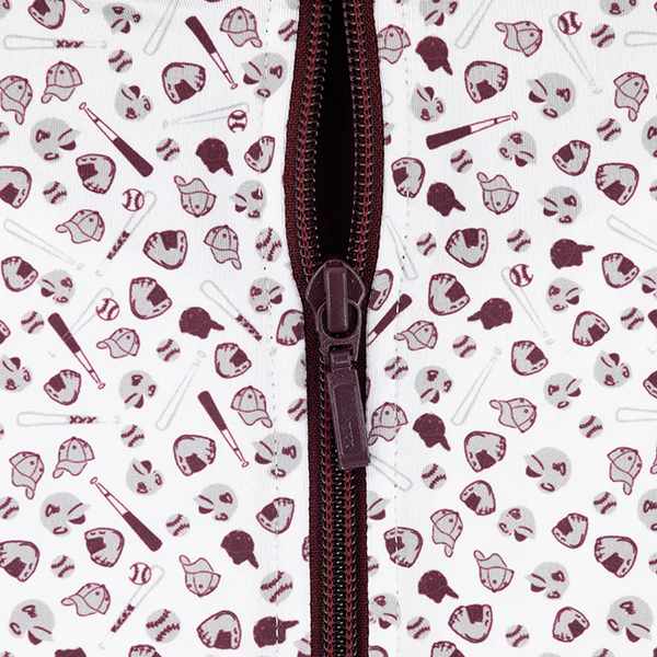 Texas A&M Horn Legend Baseball Print Quarter Zip - Image 4