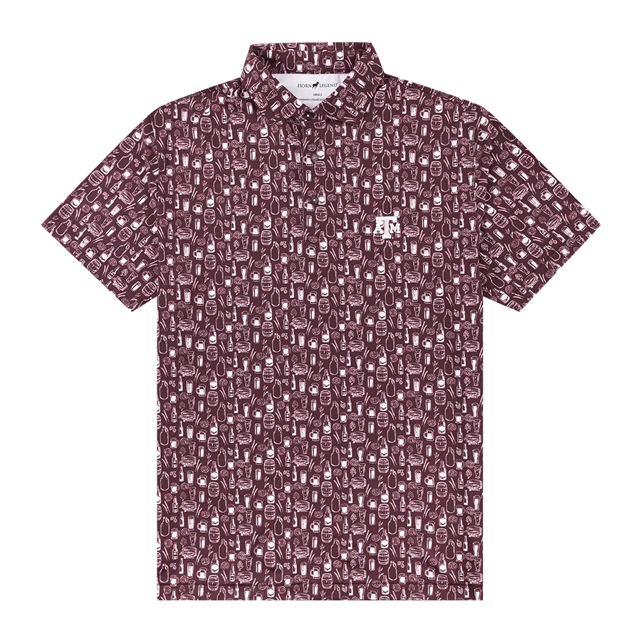 Texas A&M Horn Legend Beer Barrel Polo